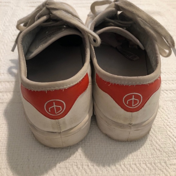 Rag & Bone Standard Issue Sneaker (8) white / red - Picture 2 of 4